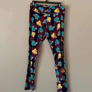 LuLaRoe Tall & Curvy Disney themed leggings.